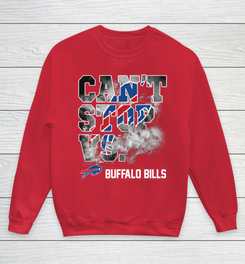 NFL Buffalo Bills Can't Stop Vs Youth Sweatshirt 7