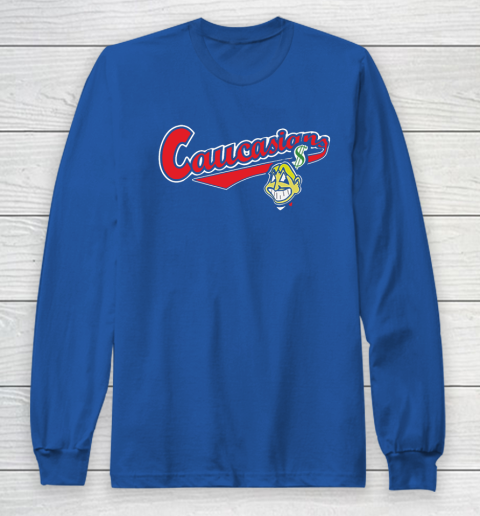 Cleveland Caucasians Bomani Jones Long Sleeve T-Shirt 9