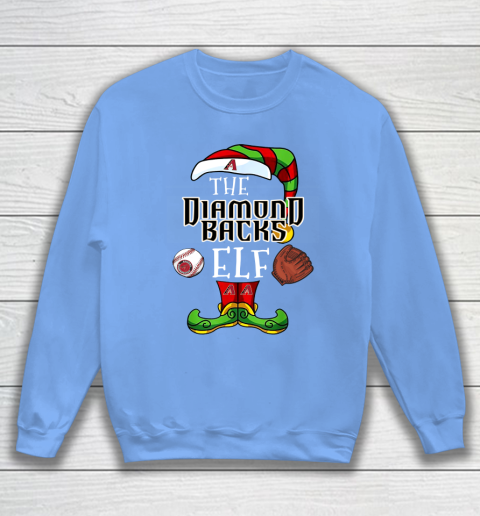 Arizona Diamondbacks Christmas ELF Funny MLB Sweatshirt 8