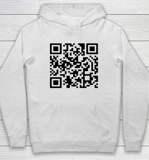 Trump Dance Troll QR Funny President Trump Dance Code Hoodie