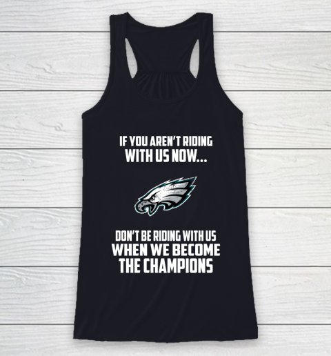 NFL Philadelphia Eagles Football We Become The Champions Racerback Tank 7