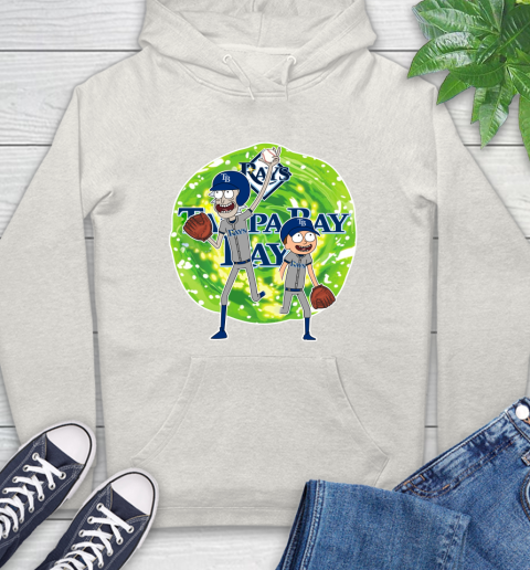 MLB Tampa Bay Rays Rick And Morty Baseball Sports Hoodie 12