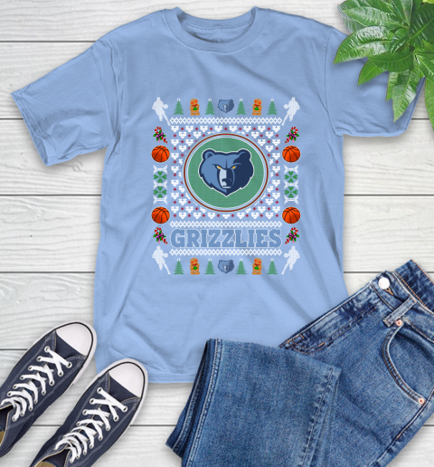 Memphis Grizzlies Merry Christmas NBA Basketball Loyal Fan Ugly Shirt 12
