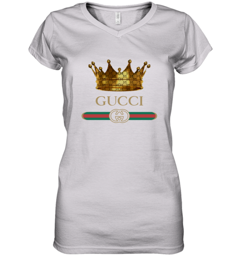 white and gold gucci shirt