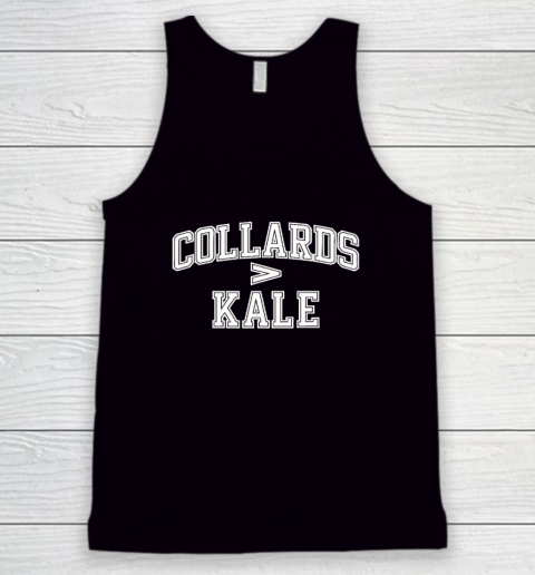 Collards Vs Kale Funny Black History Month Tank Top