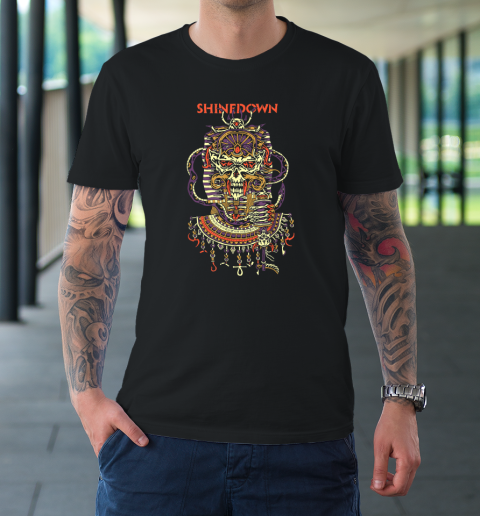 Shinedown Planet Zero Skull T-Shirt