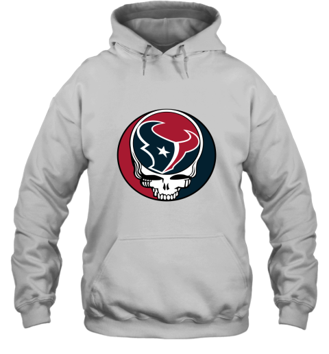 NFL Team Houston Texans x Grateful Dead Logo Band Hoodie