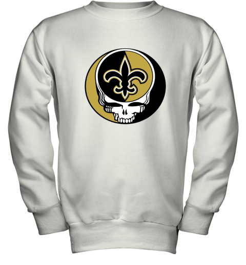 NFL Team New Orleans Saints x Grateful Dead Youth Sweatshirt