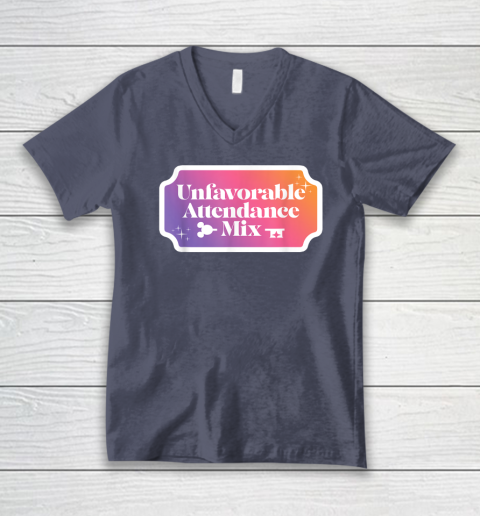 Unfavorable Attendance Mix V-Neck T-Shirt - Image 7