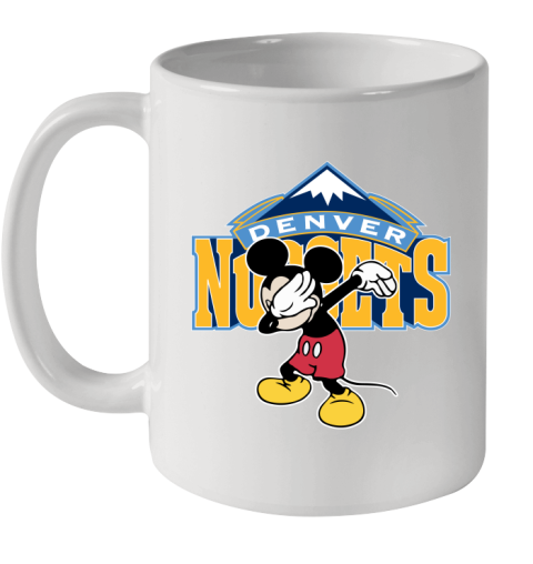 Denver Nuggets NBA Basketball Dabbing Mickey Disney Sports Ceramic Mug 11oz
