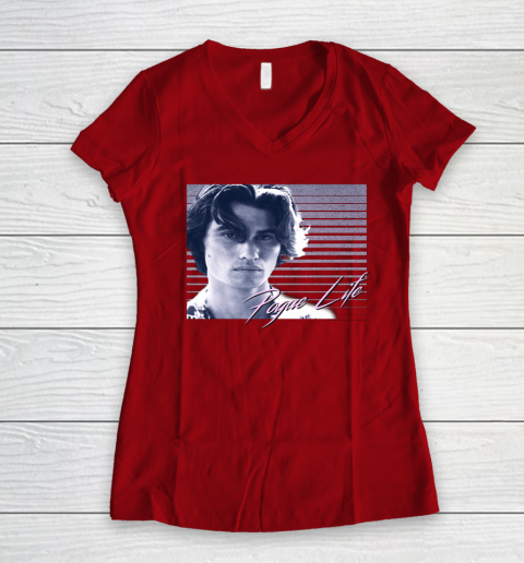 Outer Banks John B Pogue Life Women's V-Neck T-Shirt 8