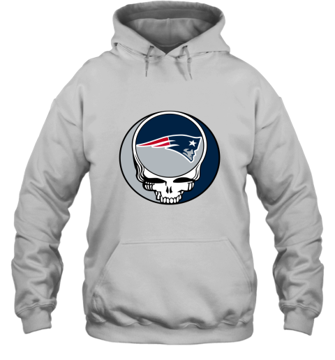 NFL Team New England Patriots x Grateful Dead Logo Band Shirts Hoodie
