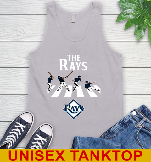 MLB Baseball Tampa Bay Rays The Beatles Rock Band Shirt Tank Top 3