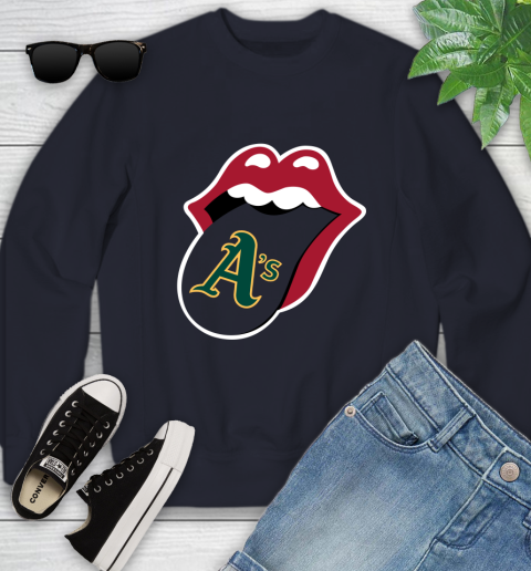 Oakland Athletics MLB Baseball Lips I Root For My Team Adoring Fan 117