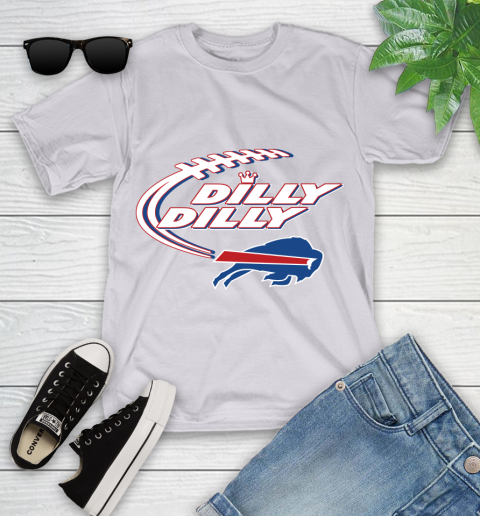 NFL Buffalo Bills Dilly Dilly Football Sports Youth T-Shirt 4