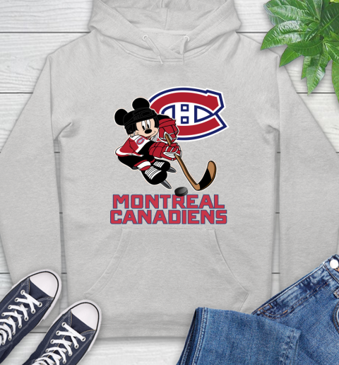 NHL Montreal Canadiens Mickey Mouse Disney Hockey T Shirt Hoodie