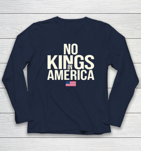 No Kings In America Long Sleeve T-Shirt 2