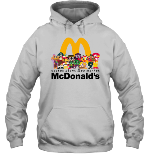 McDonalds And Cactus Plant Flea Market Link For Boxed Meal With Collectible Figurines Hoodie