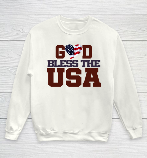 God Bless The USA Youth Sweatshirt