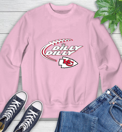 NFL Kansas City Chiefs Dilly Dilly Football Sports Sweatshirt 9