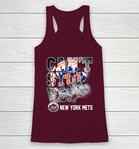 MLB New York Mets Baseball Can't Stop Vs Mets Racerback Tank 2