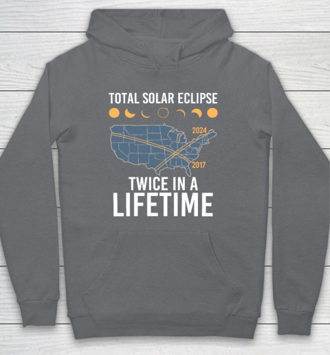 Twice In A Lifetime Solar Eclipse Shirt 2024 Total Eclipse Hoodie 3