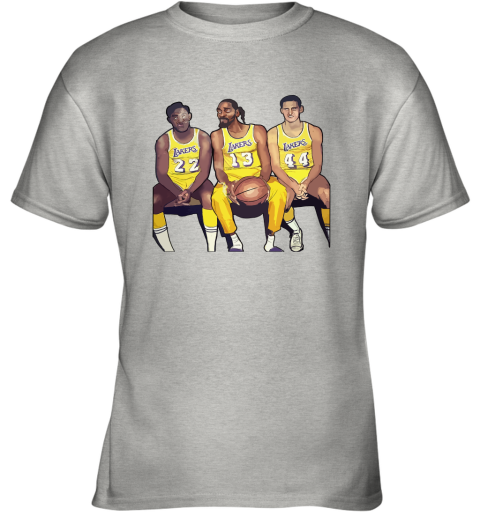 Elgin Baylor x Snoop Dogg x Jerry West Funny Youth T-Shirt