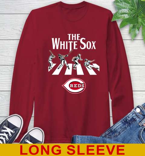 MLB Baseball Chicago White Sox The Beatles Rock Band Shirt Long Sleeve T-Shirt 9