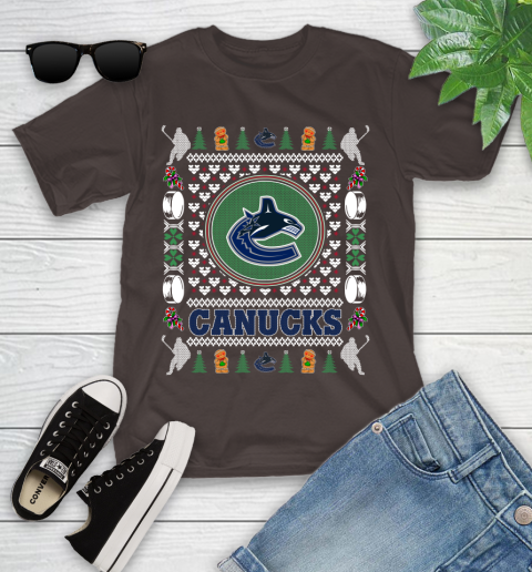 Vancouver Canucks Merry Christmas NHL Hockey Loyal Fan Ugly Shirt 106