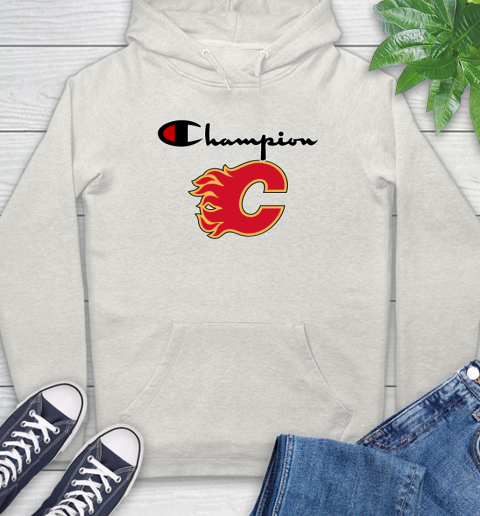 NHL Hockey Calgary Flames Champion Shirt Hoodie 12
