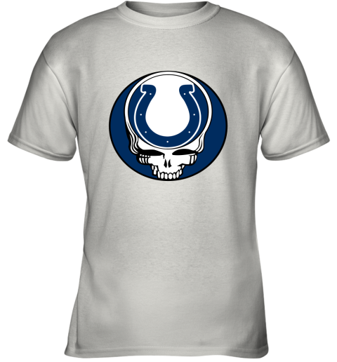 NFL Team Indianapolis Colts x Grateful Dead Logo Band Youth T-Shirt