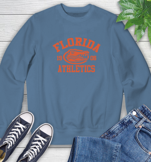 Blue Shirt in Football Sweatshirt 7