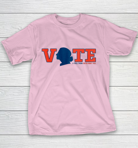 Vote Tell Them Ruth Sent You RBG Vote Shirt Notorious Youth T-Shirt 5