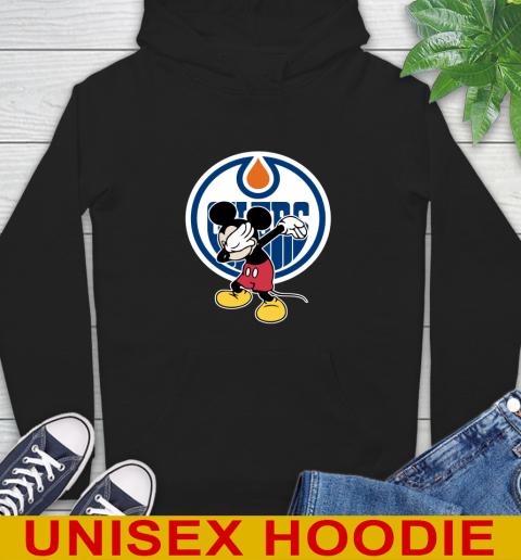 Edmonton Oilers NHL Hockey Dabbing Mickey Disney Sports Hoodie 2