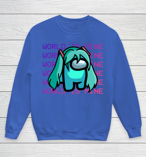Among Us Shirt Hatsune Miku Imposter Youth Sweatshirt 6