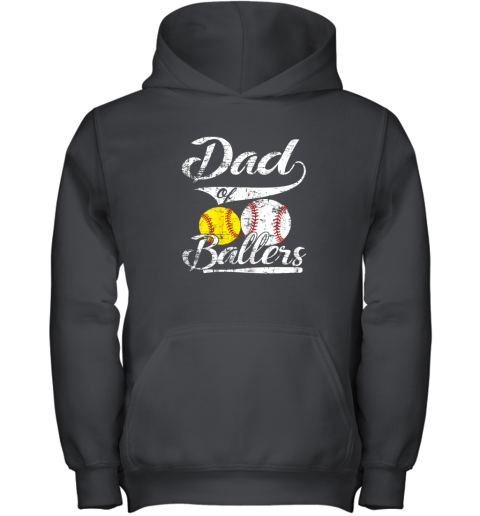 Official Dad Of Ballers Funny Baseball Softball From Son Shirt, hoodie,  sweater, long sleeve and tank top