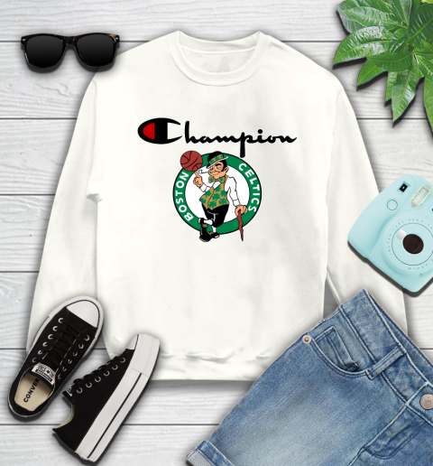 NBA Basketball Boston Celtics Champion Shirt Youth Sweatshirt