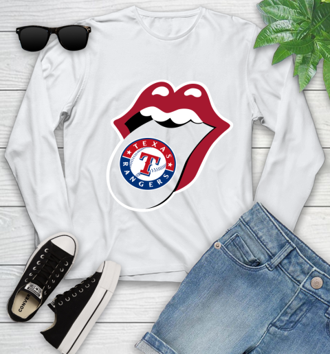 Texas Rangers MLB Baseball Lips I Root For My Team Adoring Fan 125