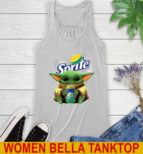 Star Wars Baby Yoda Hugs Sprite Soft Drink Shirt 37