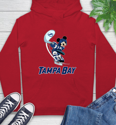 NHL Hockey Tampa Bay Lightning Cheerful Mickey Mouse Shirt Hoodie 11