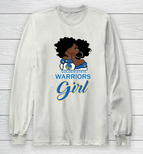 Golden State Warriors Girl NBA Long Sleeve T-Shirt 12