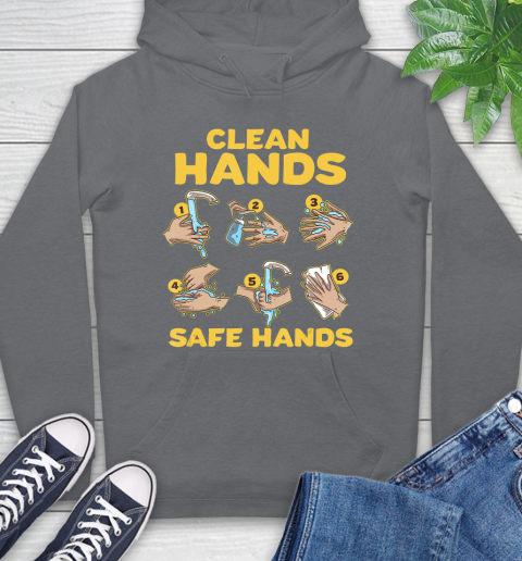 Nurse Shirt Washing Clean Hands Safe Hand Hygiene Wash Save T Shirt Hoodie 7
