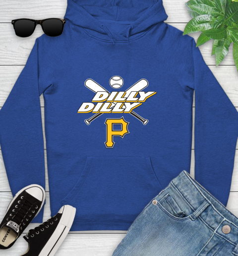 MLB Pittsburgh Pirates Dilly Dilly Baseball Sports Youth Hoodie 9