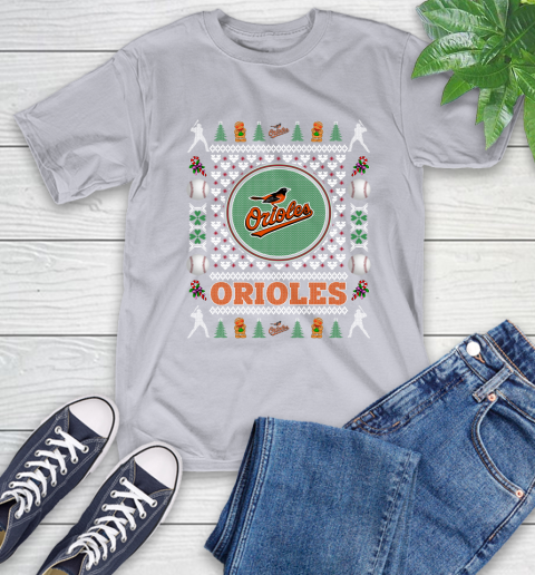 Baltimore Orioles Merry Christmas MLB Baseball Loyal Fan Ugly Shirt 6