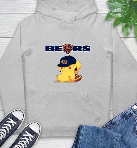 NFL Pikachu Football Sports Chicago Bears Hoodie 6