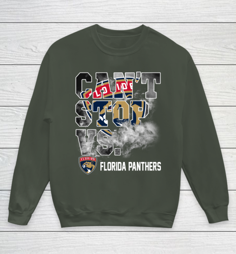 NHL Florida Panthers Hockey Can't Stop Vs Youth Sweatshirt 8