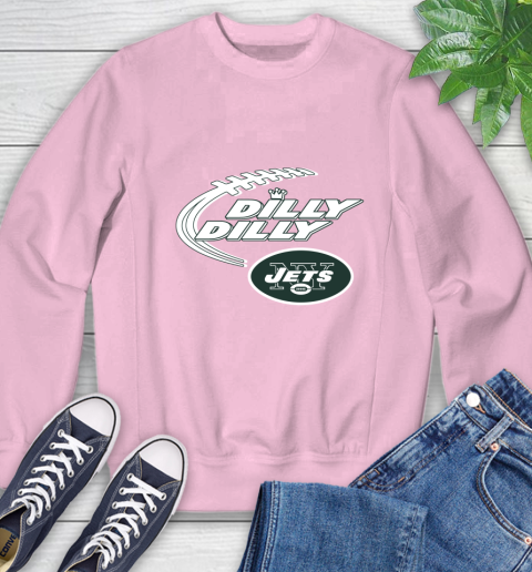 NFL New York Jets Dilly Dilly Football Sports Sweatshirt 9