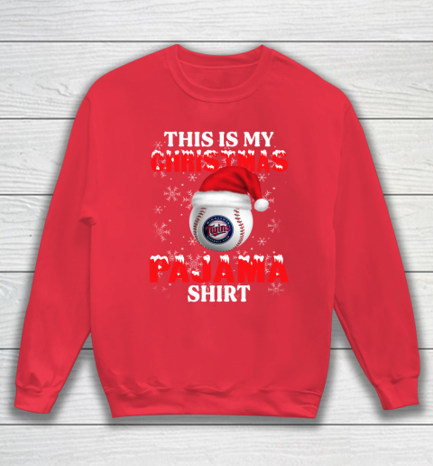 Minnesota Twins This Is My Christmas Pajama Shirt MLB Sweatshirt 7