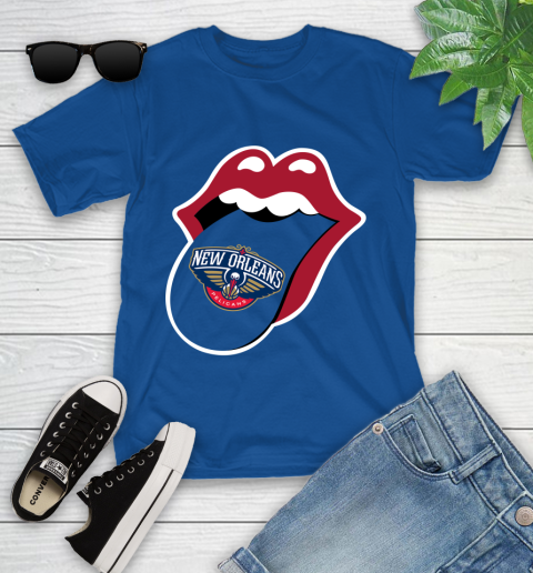 New Orleans Pelicans NBA Basketball Lips I Root For My Team Adoring Fan 111