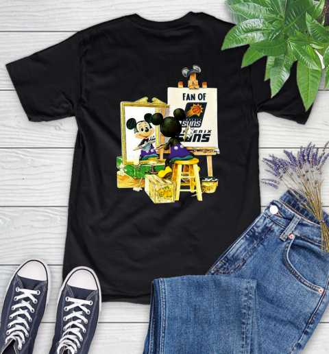 NBA Basketball Phoenix Suns Mickey Drawing Shirt 82